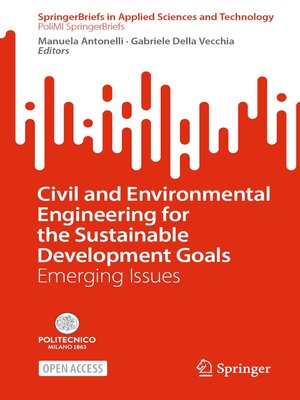 cover image of Civil and Environmental Engineering for the Sustainable Development Goals